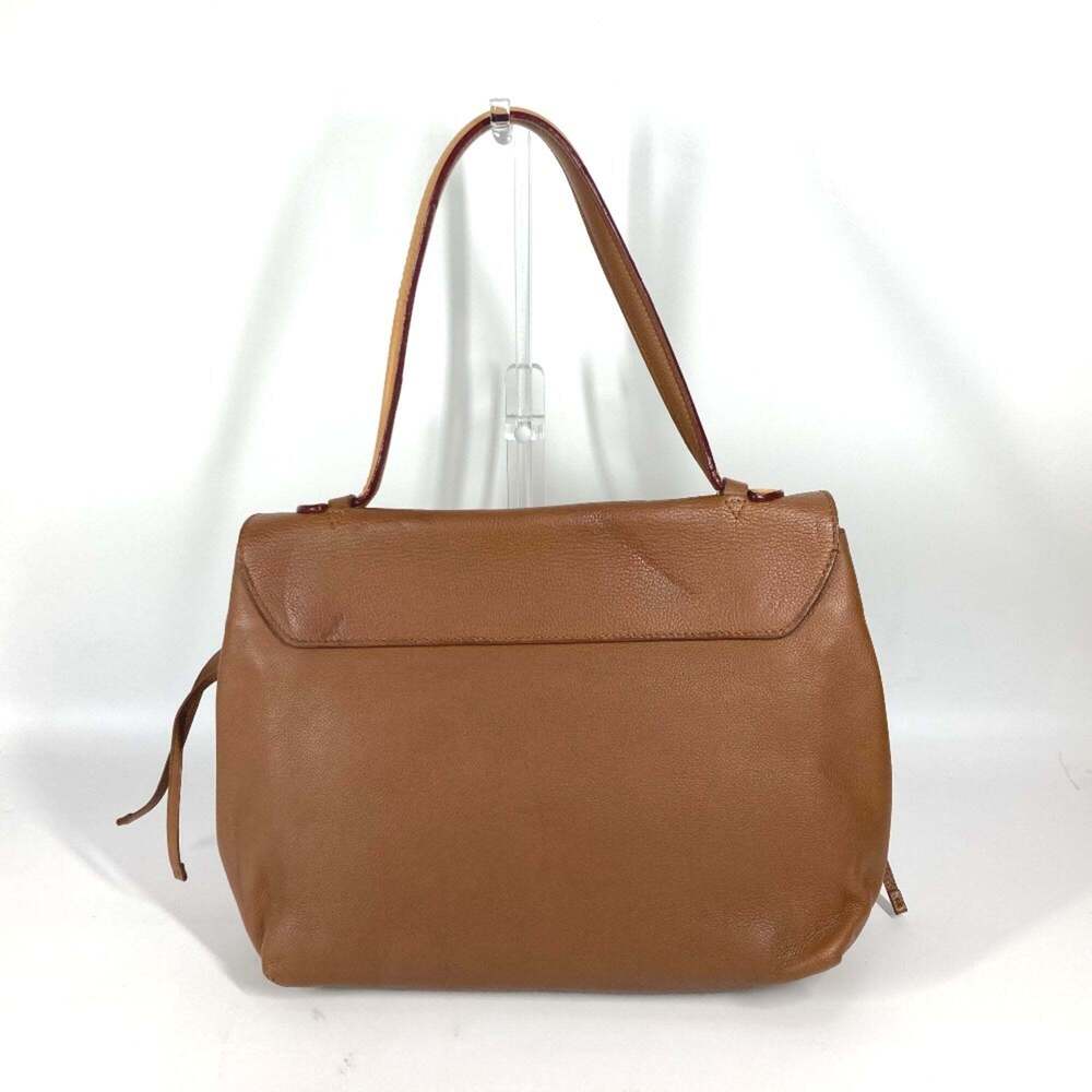 LOUIS VUITTON Authentic Brown Leather Shoulder Bag - Picture 2 of 16